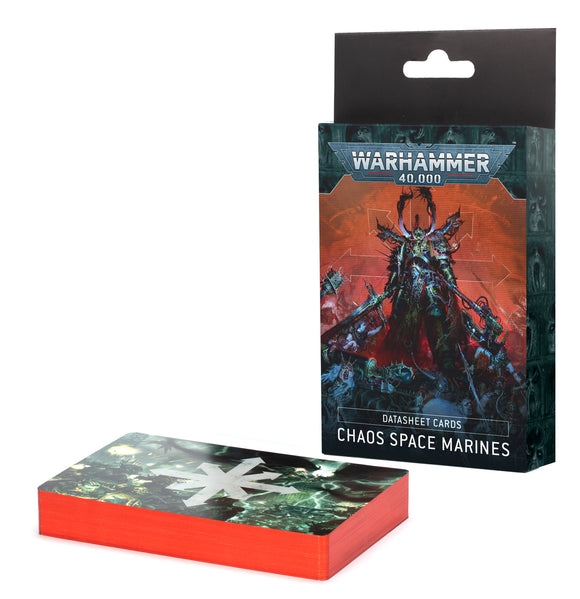 Warhammer 40K: Datasheet Cards Chaos Space Marines
