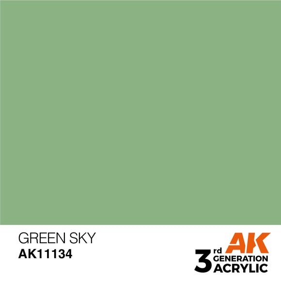AK Acrylic - Green Sky 17ml