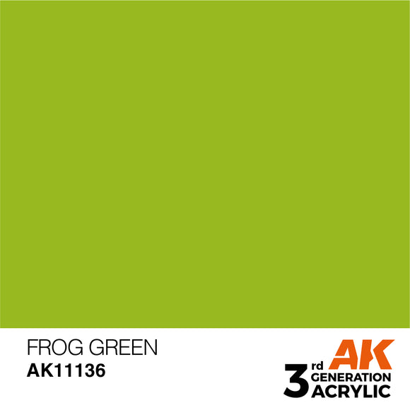 AK Acrylic - Frog Green 17ml