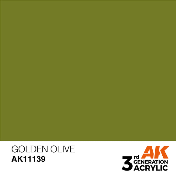 AK Acrylic - Golden Olive 17ml
