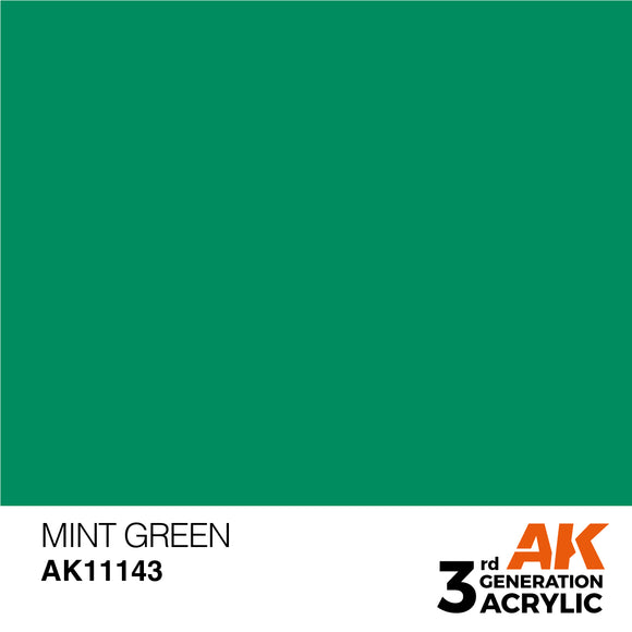AK Acrylic - Mint Green 17ml