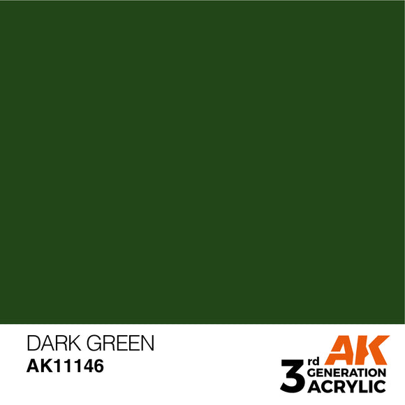 AK Acrylic - Dark Green 17ml