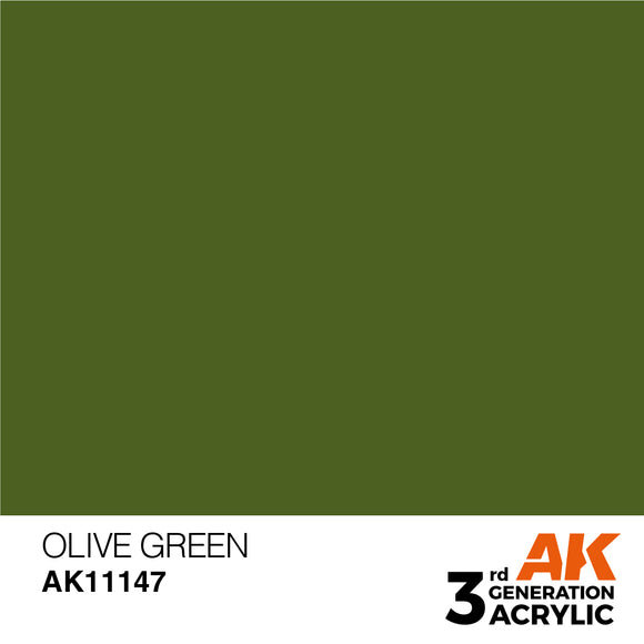 AK Acrylic - Olive Green 17ml