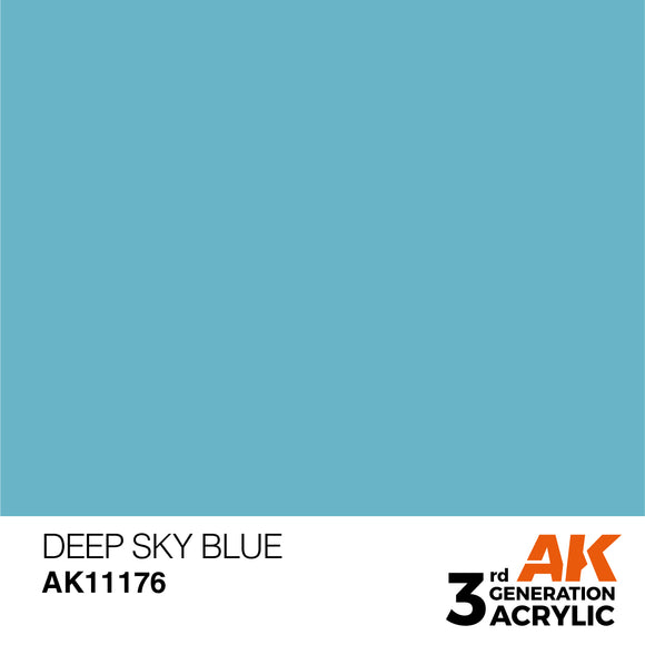 AK Acrylic - Deep Sky Blue 17ml