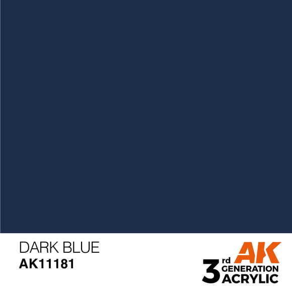 AK Acrylic - Dark Blue 17ml