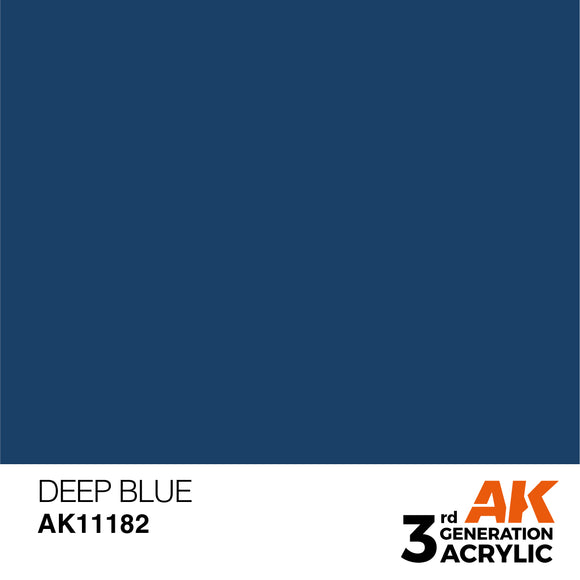 AK Acrylic - Deep Blue 17ml