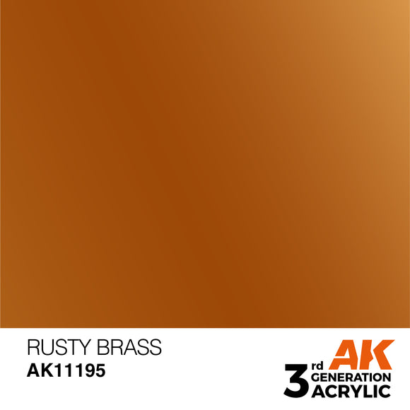 AK Acrylic - Rusty Brass 17ml