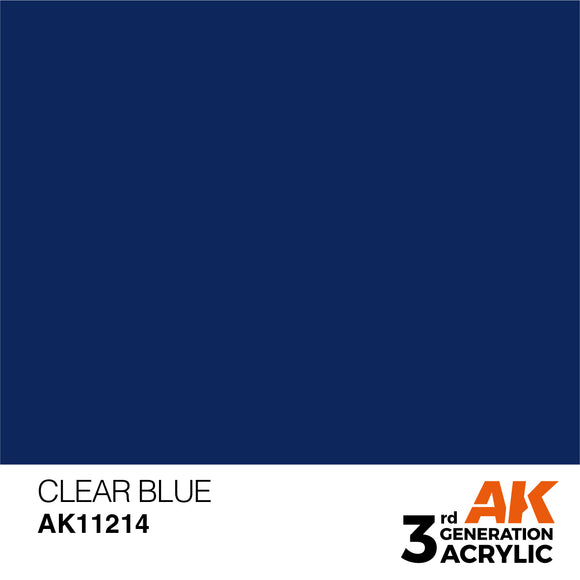AK Acrylic - Clear Blue 17ml