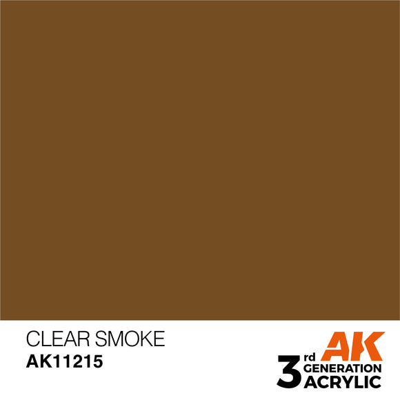 AK Acrylic - Clear Smoke 17ml