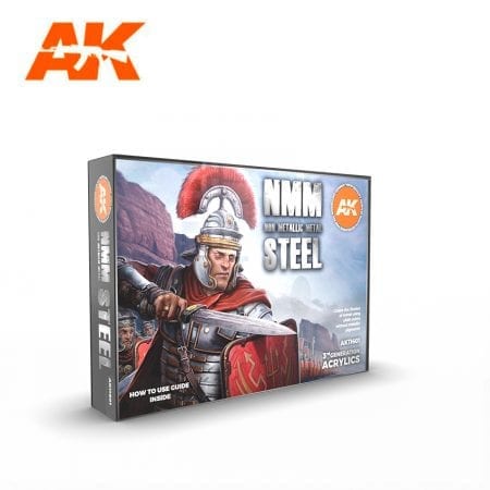 AK Acrylic - Non Metallic Metal: Steel