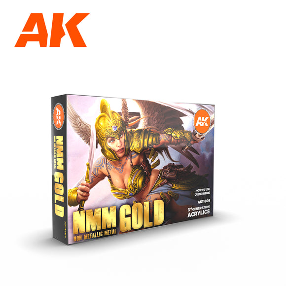 AK Acrylic - Non-Metallic Metal: Gold