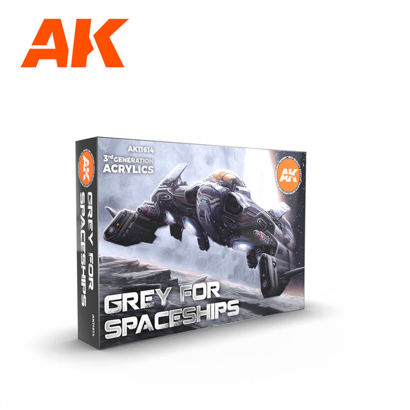 AK Acrylic - Grey for Spaceships