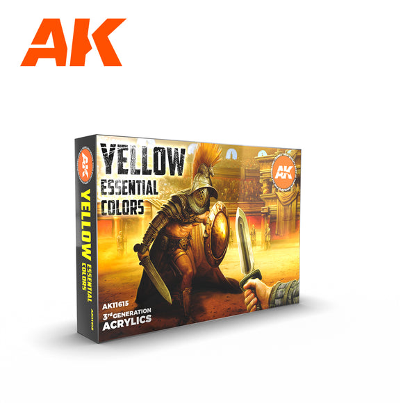 AK Acrylic - Yellow Essentials
