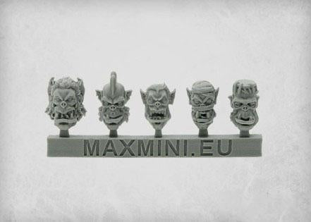 MaxMini: Monster Orcs Heads (10)