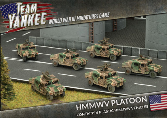 Team Yankee: HMMWV Platoon (Plastic)