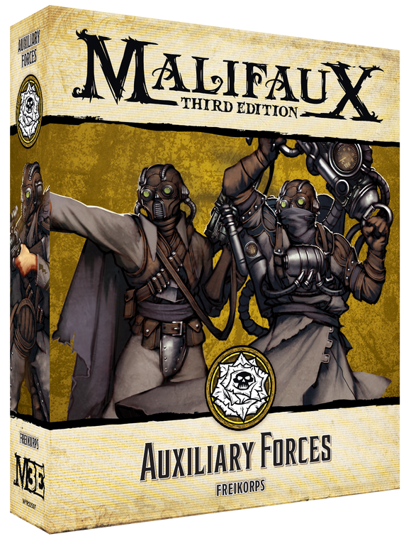Malifaux 3E Outcasts: Auxiliary Forces