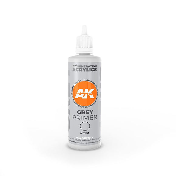 AK Interactive - Grey Primer (100ml)