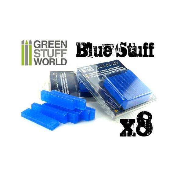 Green Stuff World: Blue Stuff Mold 8 bars