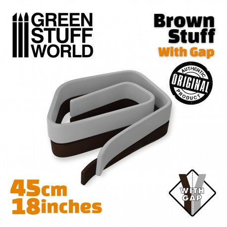 Green Stuff World: Brown Stuff Tape 18 inches WITH GAP