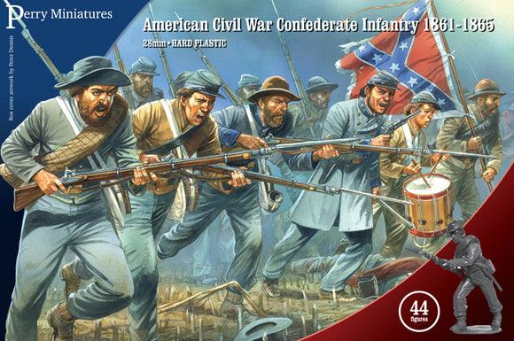 Perry Miniatures - American Civil War Confederate Infantry (1861-65)
