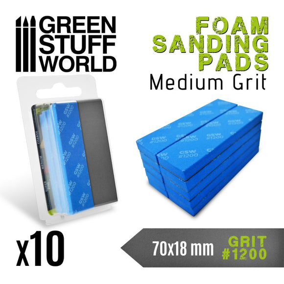 Green Stuff World: Foam Sanding Pads 1200 grit