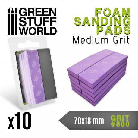 Green Stuff World: Foam Sanding Pads 800 grit