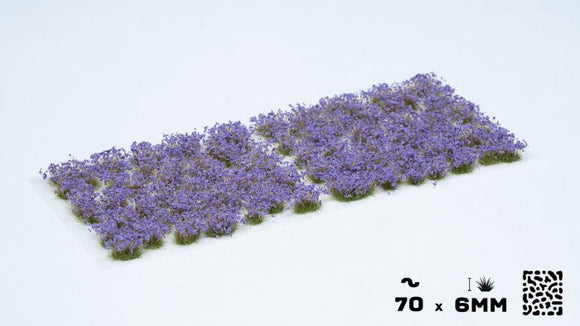Gamer's Grass: Violet Flowers