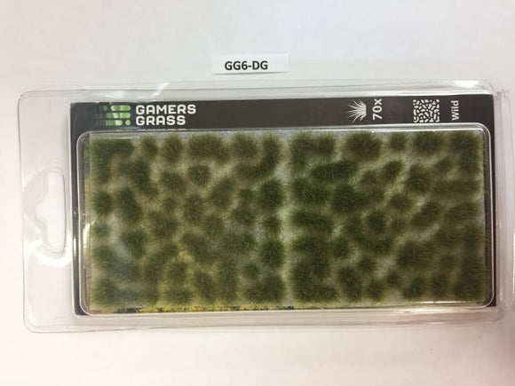 Gamer's Grass: Dry Green 6mm Tufts Wild