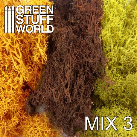 Green Stuff World: Islandmoss - Yellow and Brown Mix