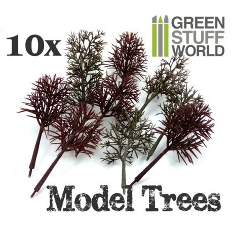 Green Stuff World: 10x Model Tree Trunks