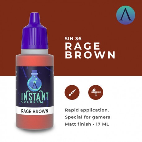 Scale75 - Instant Colour: Rage Brown