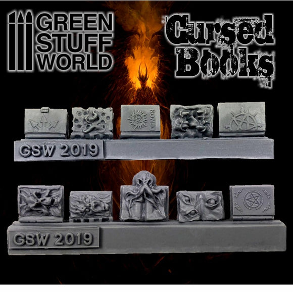 Green Stuff World: Resin Cursed Books