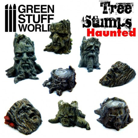 Green Stuff World: Haunted Tree Stumps