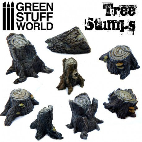 Green Stuff World: Tree Stumps