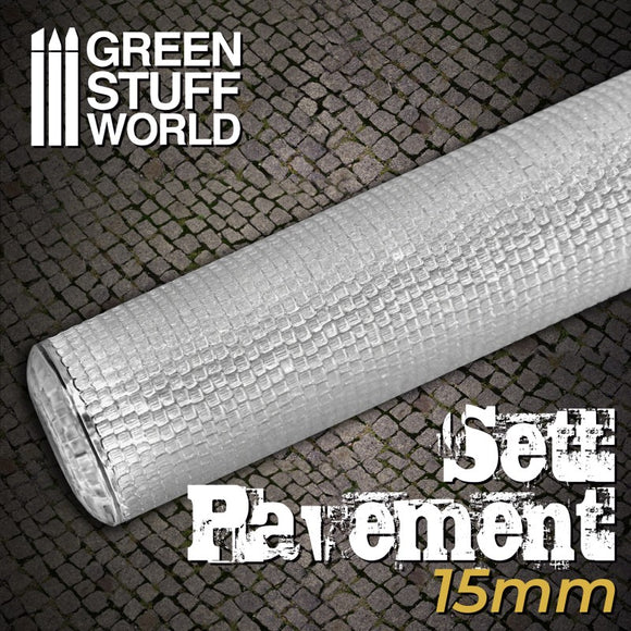 Green Stuff World: Rolling Pin Sett Pavement 15mm