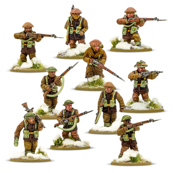 Bolt Action: British & Canadian Infantry (Winter) Platoon
