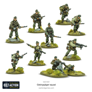 Bolt Action: Gebirgsjager Squad