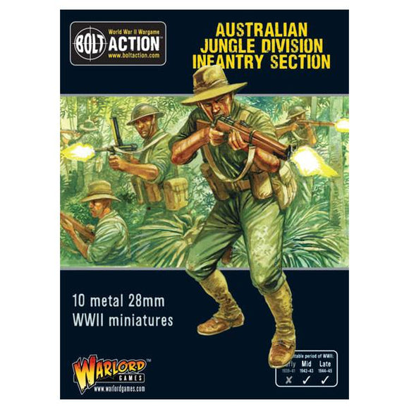 Bolt Action: Australian Jungle Division Infantry Section (Pacific)