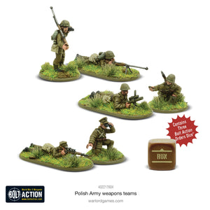 Bolt Action: Polish Army Weapons Teams