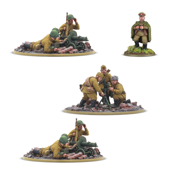 Bolt Action: Soviet Infantry Heavy Weapons Platoon