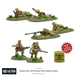 Bolt Action: Korean War: North Korean KPA Weapons Teams