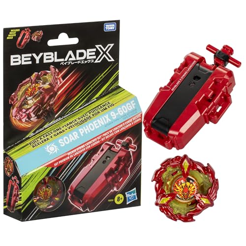 Beyblade X Soar Phoenix 9-60GF Deluxe String Launcher