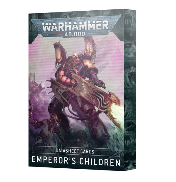 Warhammer 40K: Emperor's Children Datacards
