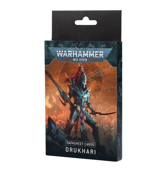Warhammer 40K: Drukhari Datasheet Cards