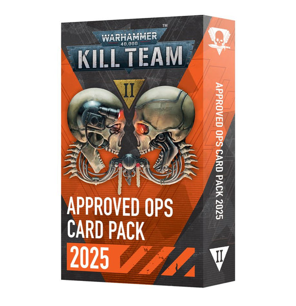 Warhammer 40K: Kill Team: Approved Ops Card Pack 2025