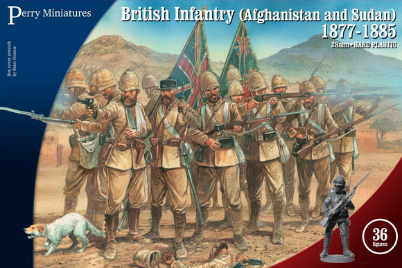 Perry Miniatures - British Infantry (Afghanistan And Sudan) 1877-1885