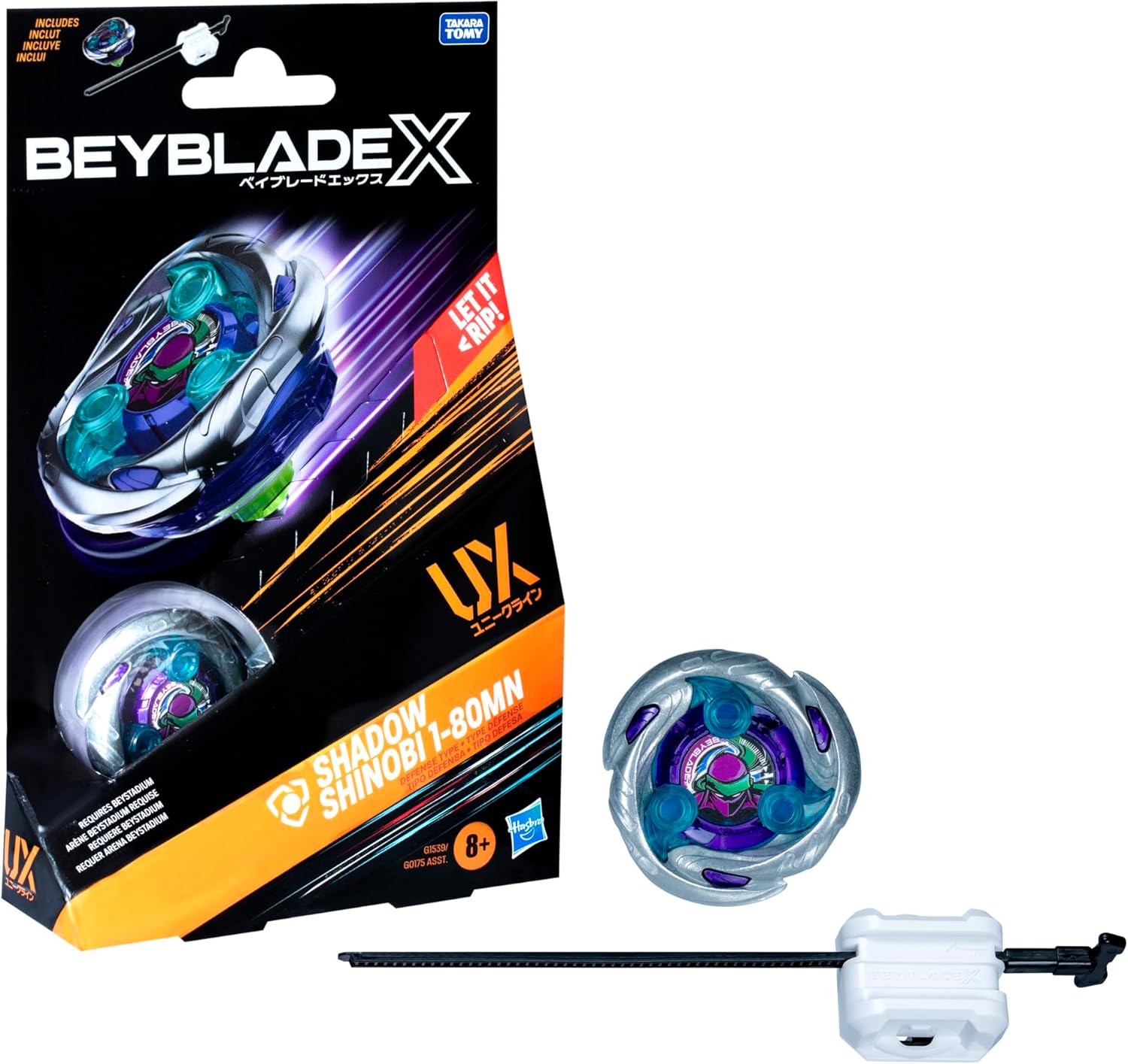 Beyblade X Gale Wyvern 5-80GB and Tail Viper 3-80HN Top Dual Pack