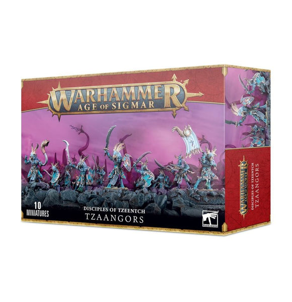 Age Of Sigmar: Discples of Tzeentch Tzaangors
