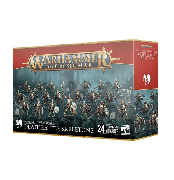 Age of Sigmar: Soulblight Gravelords Deathrattle Skeletons