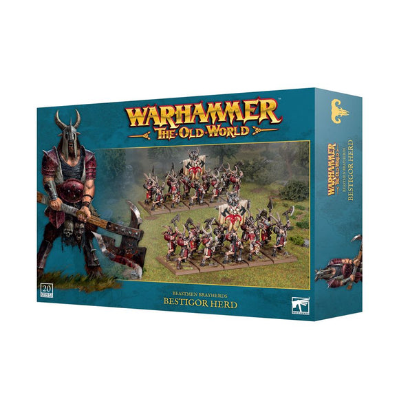 The Old World: Beastmen Bestigor Herd